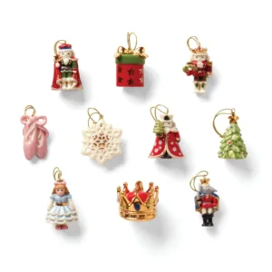 lenox nutcracker ornament set 2
