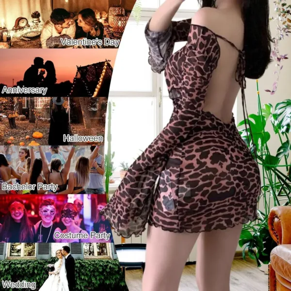 leopard mini dress 7