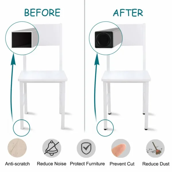 leveling foot tube insert 4