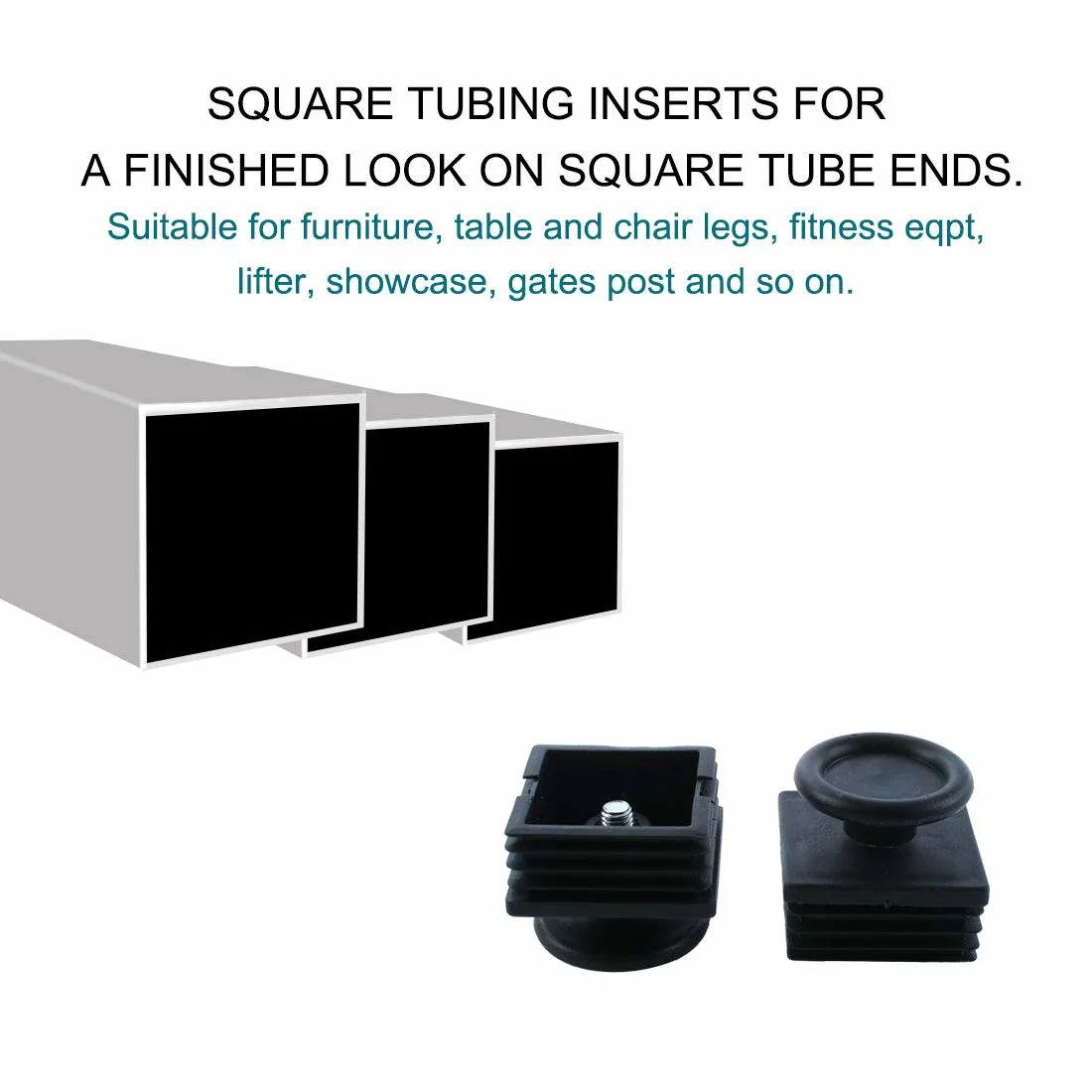 leveling foot tube insert 6