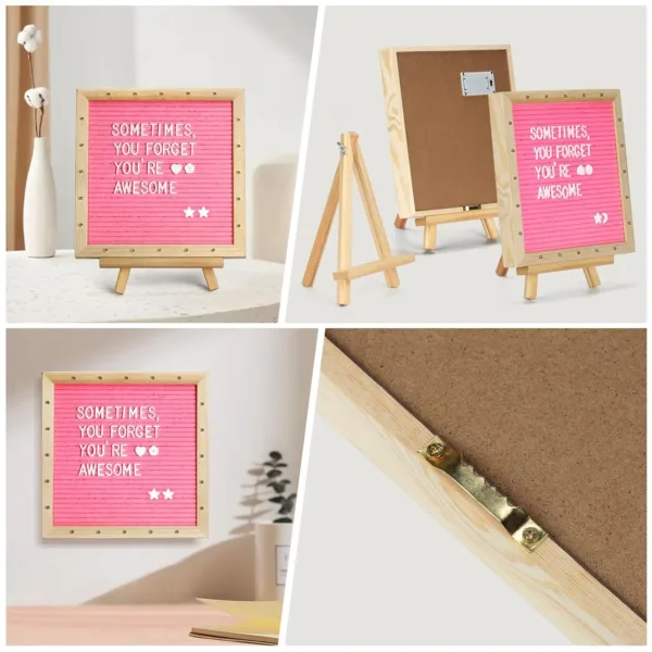 light up felt letter 4