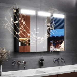 lighted mirror cabinet 1