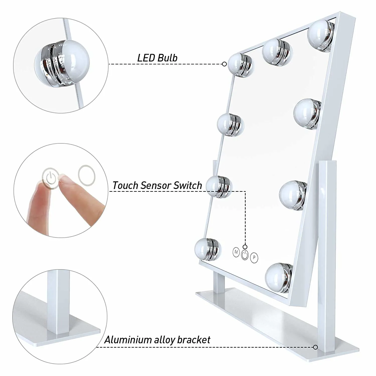 lighted vanity mirror 6