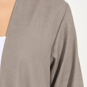 linen look abaya 4