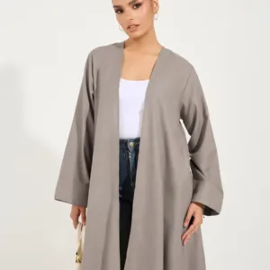 linen look abaya 6