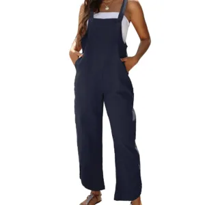 linen overalls women baggy 1