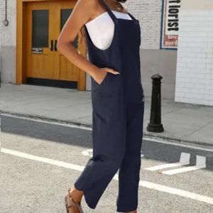 linen overalls women baggy 2