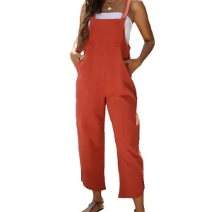 linen overalls women baggy 5