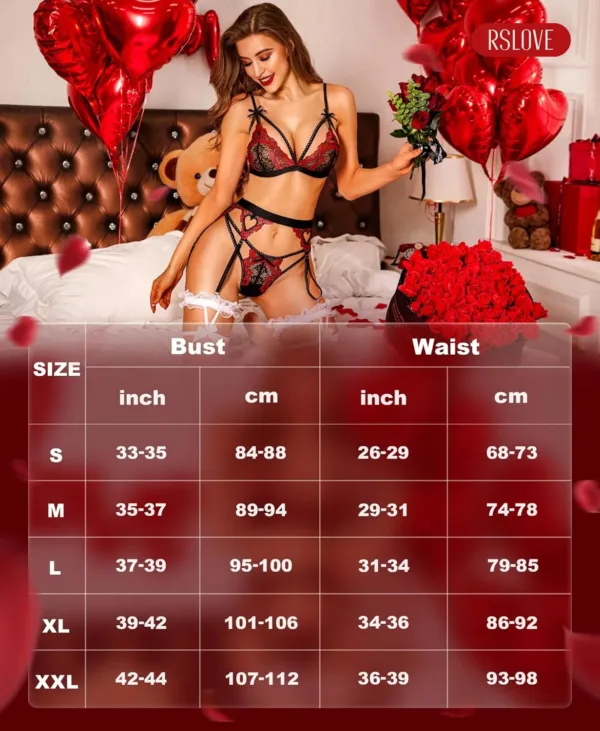 lingerie set garter belt 5