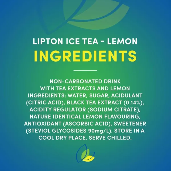 lipton ice tea lemon 3