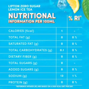 lipton zero sugar lemon 2