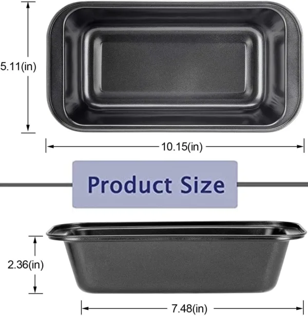 loaf pan set 3