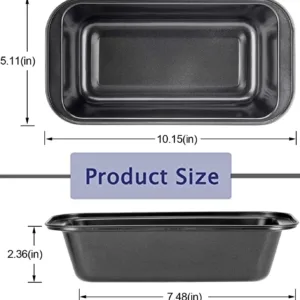 loaf pan set 3