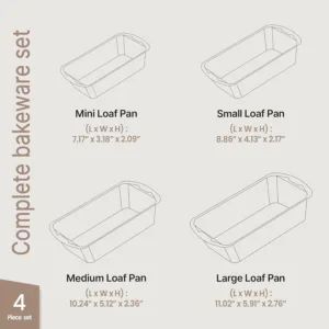 loaf pan set nonstick 2