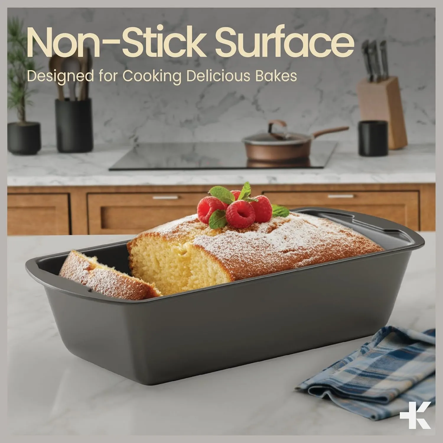 loaf pan set nonstick 6