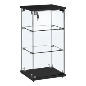 lockable glass display 1