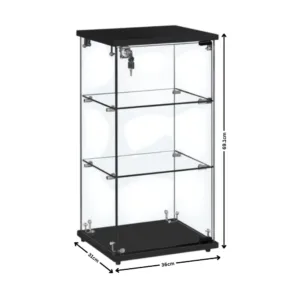 lockable glass display 2