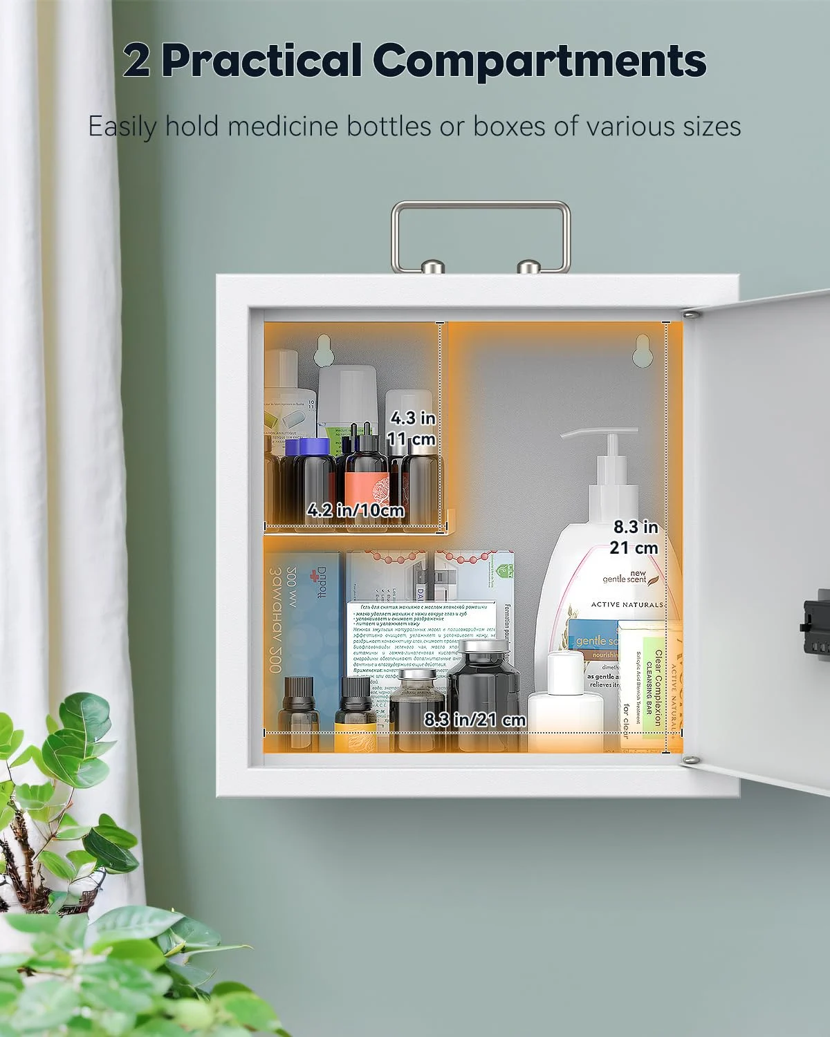 locking medicine cabinet 7