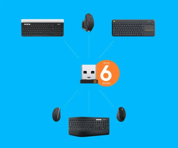 logitech unifying receiver 5