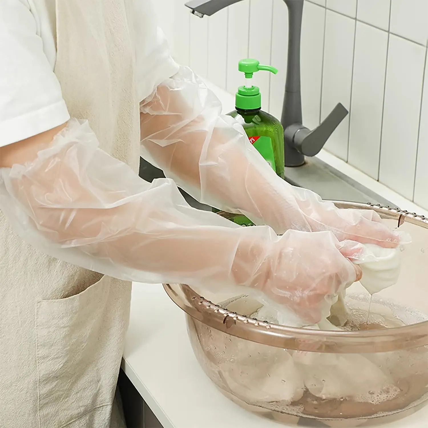 long disposable gloves 6