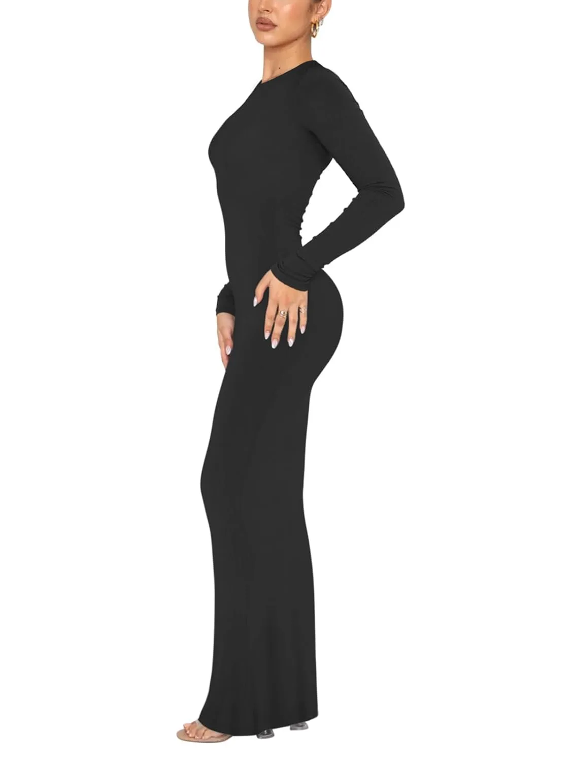long dress bodycon maxi 2