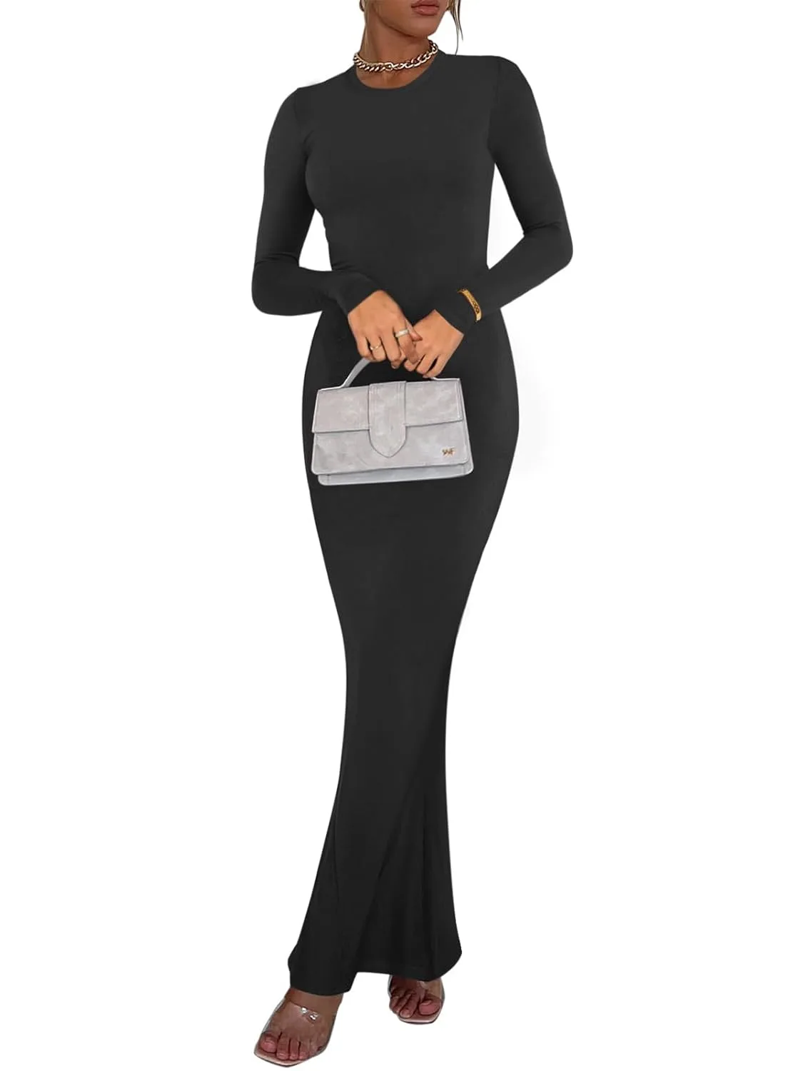 long dress bodycon maxi 4