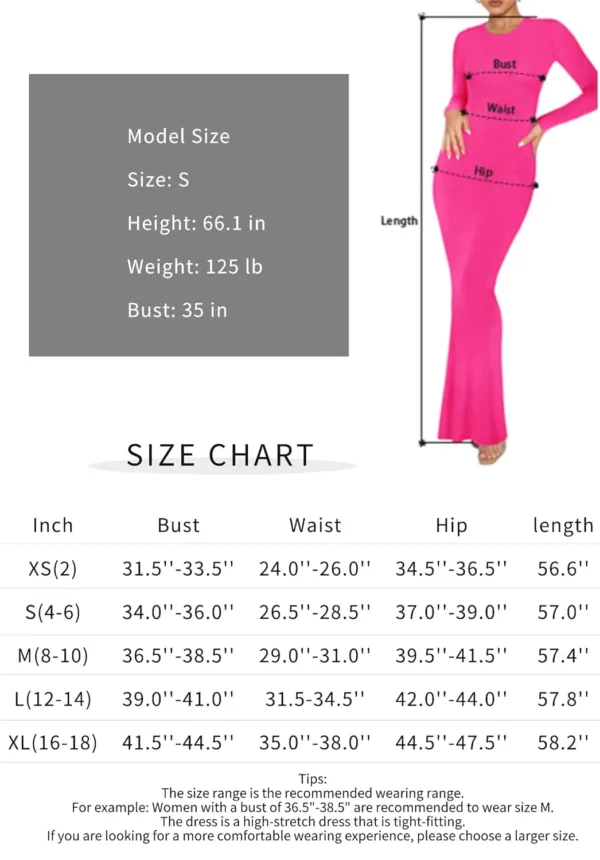 long dress bodycon maxi 6