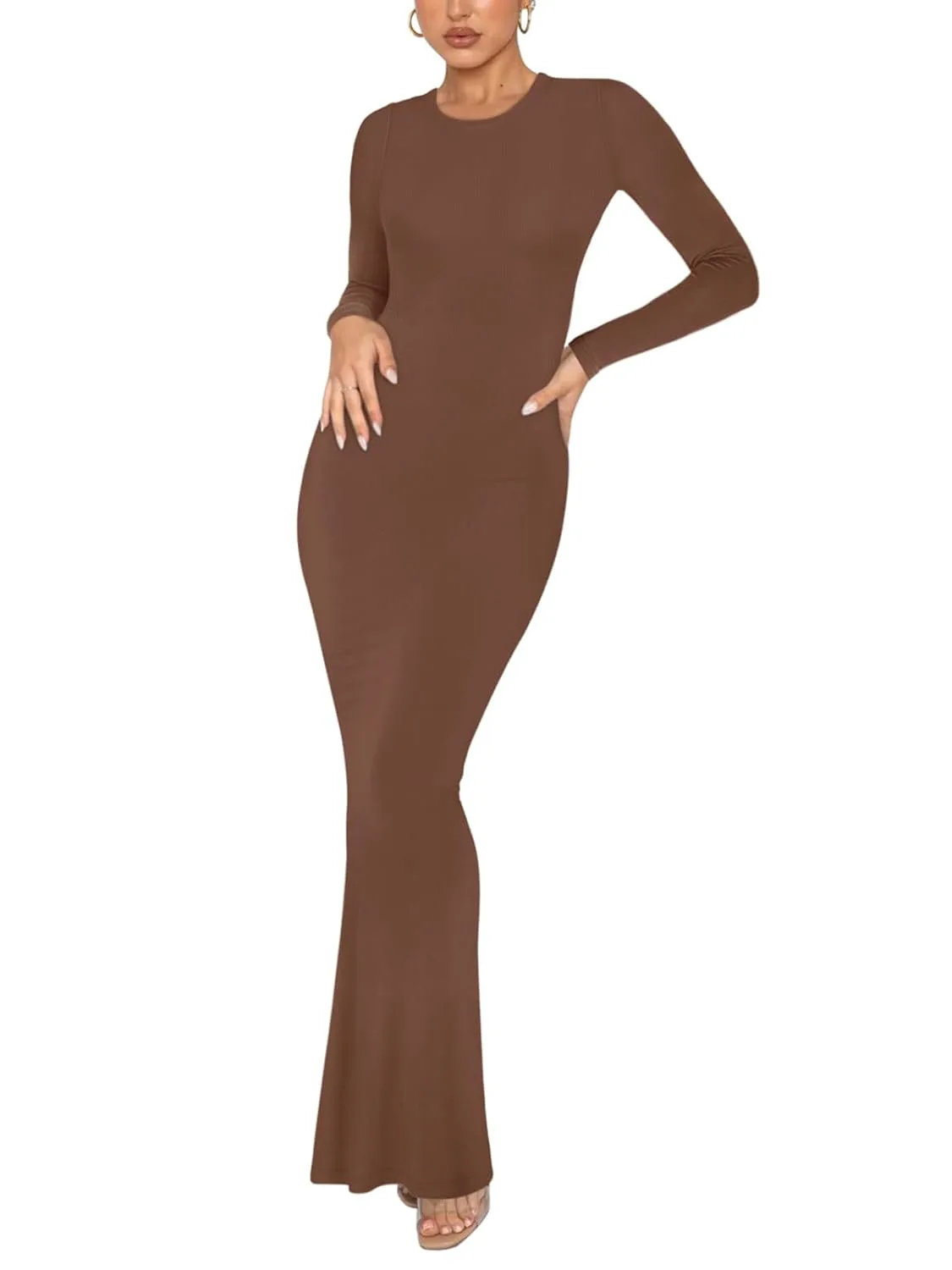 long dress bodycon maxi 7