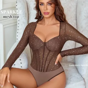 long sleeve bodysuit sparkle 4