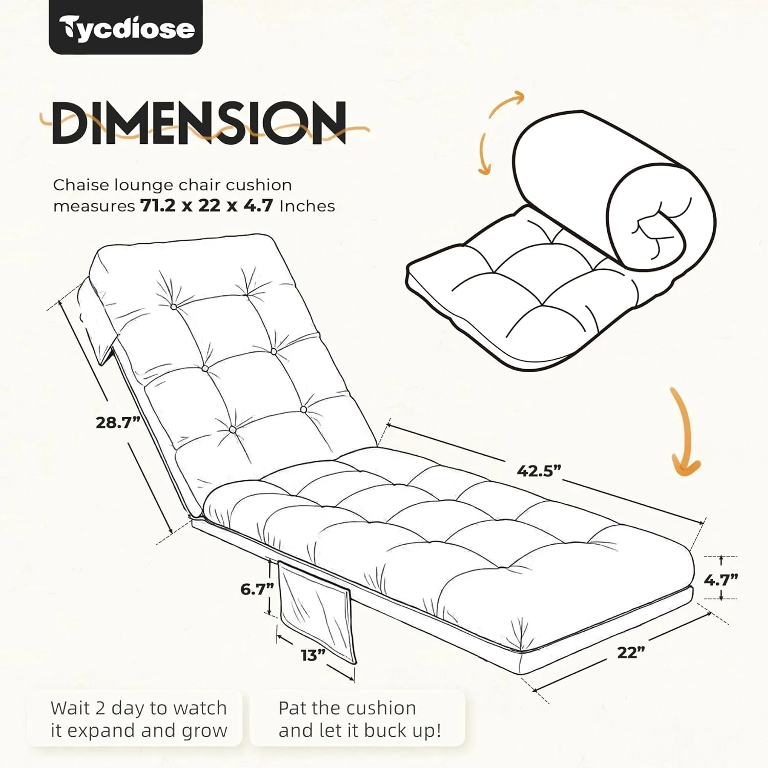 lounge chair cushion outdoor 2