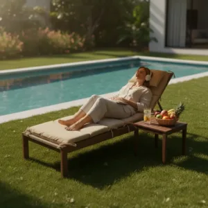 lounge chair cushion umbrella 6