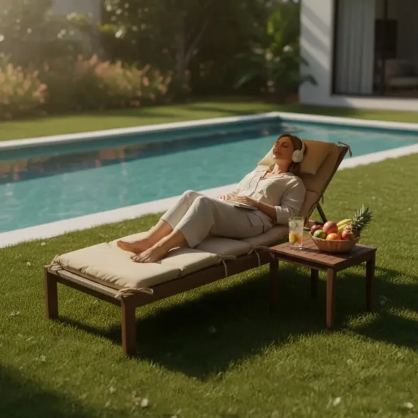 lounge chair cushion umbrella 6