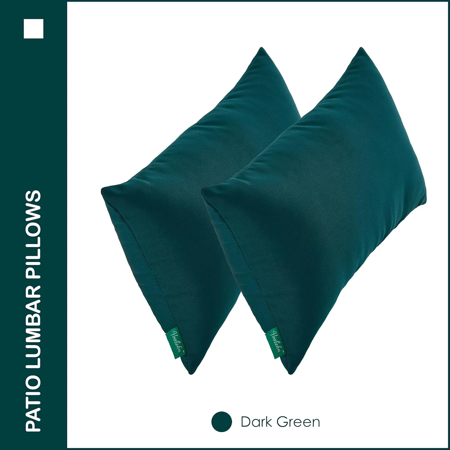 lumbar pillows waterproof green 2