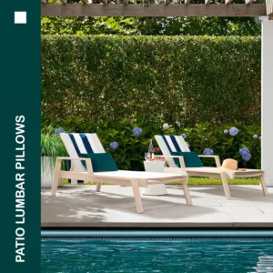 lumbar pillows waterproof green 5