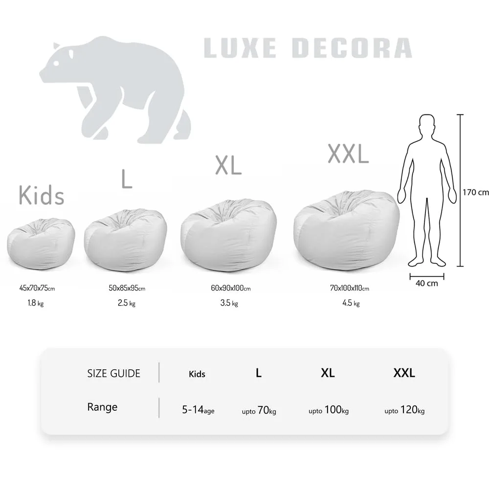 luxe decora bean bag 2