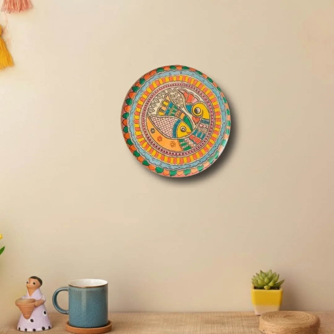madhubani wall plates 6