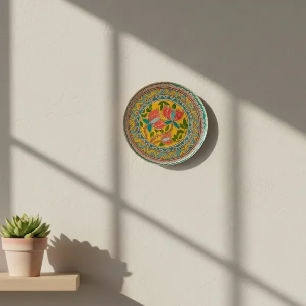 madhubani wall plates 7