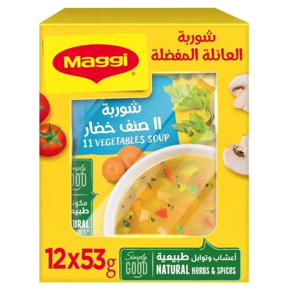 maggi vegetables soup 1