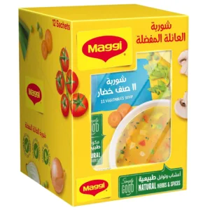 maggi vegetables soup 6