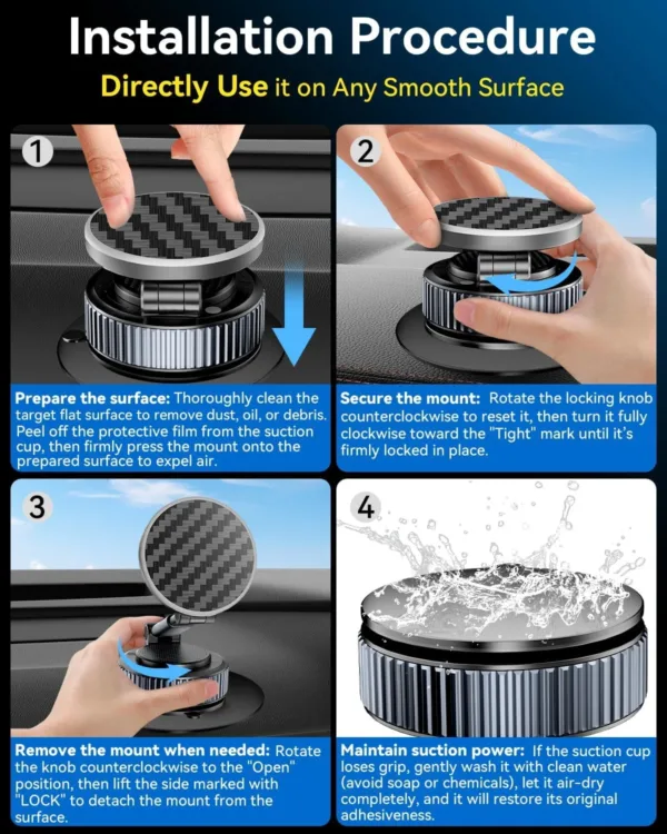 magnetic car phone holder 7