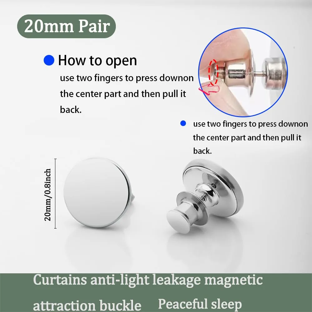 magnetic curtain clips 3