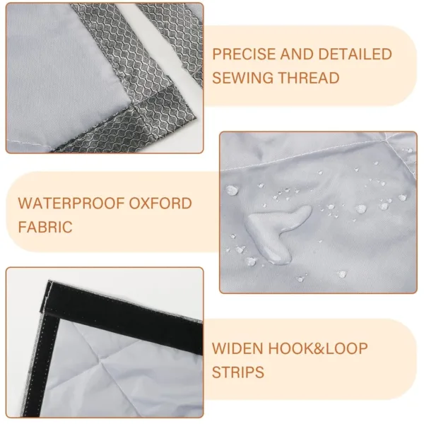 magnetic insulated door curtain 2