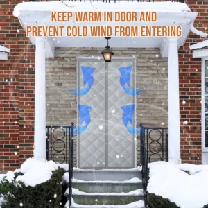 magnetic insulated door curtain 5