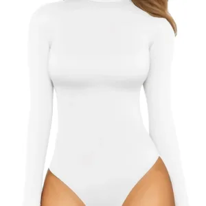 mangopop bodysuit mock neck 1