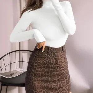 mangopop bodysuit mock neck 2