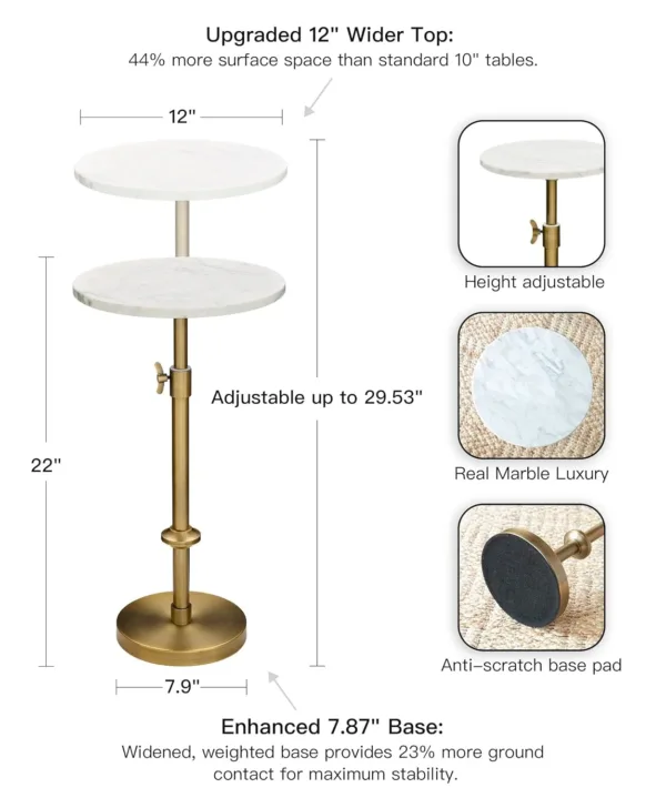 marble drink table 2