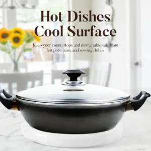 marble trivets set 3