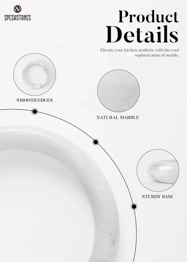 marble trivets set 5