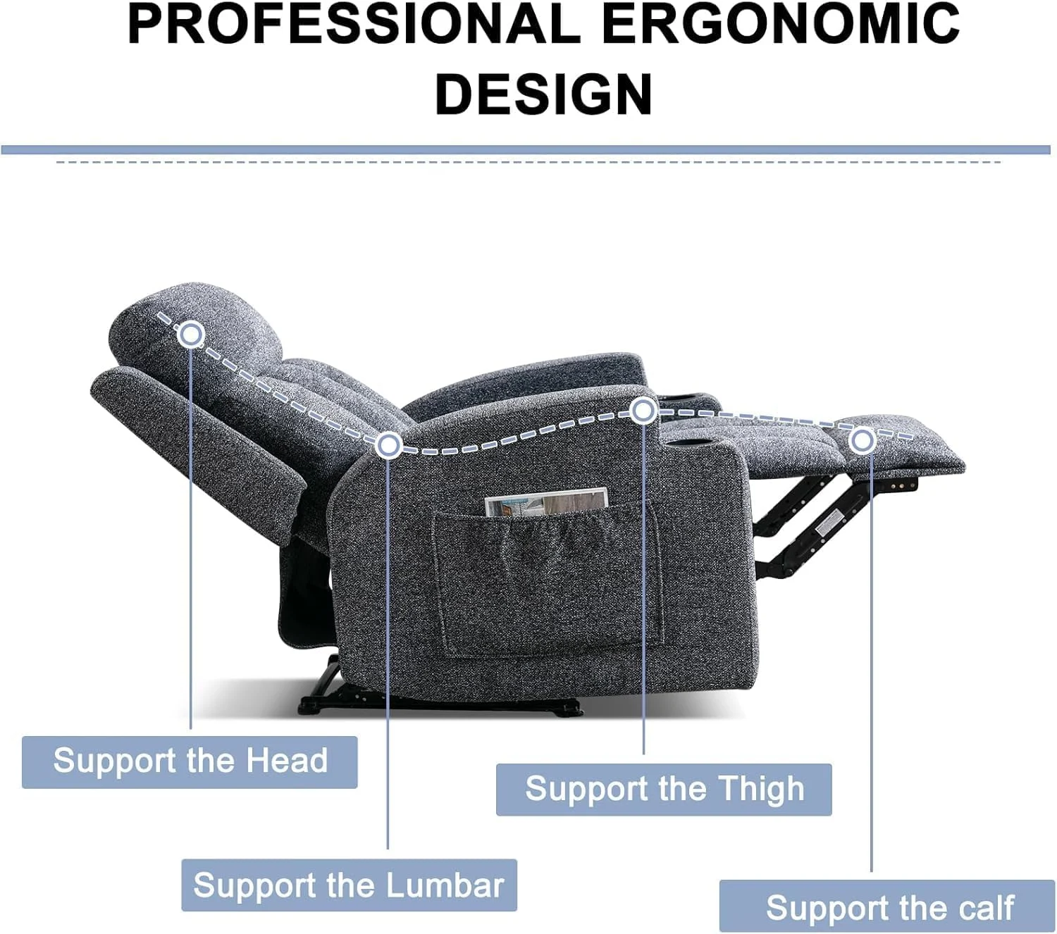 massage recliner chair heat 5