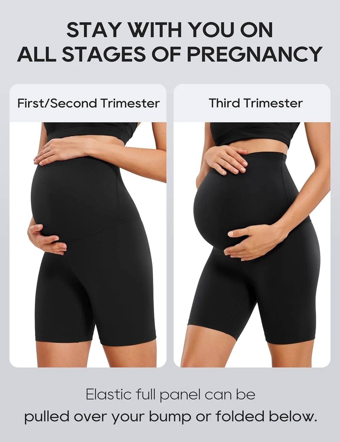 maternity biker shorts 6